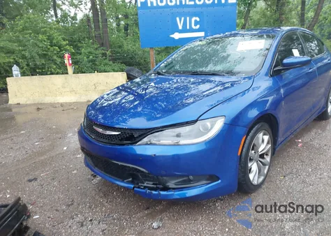 2015 Chrysler 200 S из США, поврежденный, VIN 1C3CCCBBXFN730065